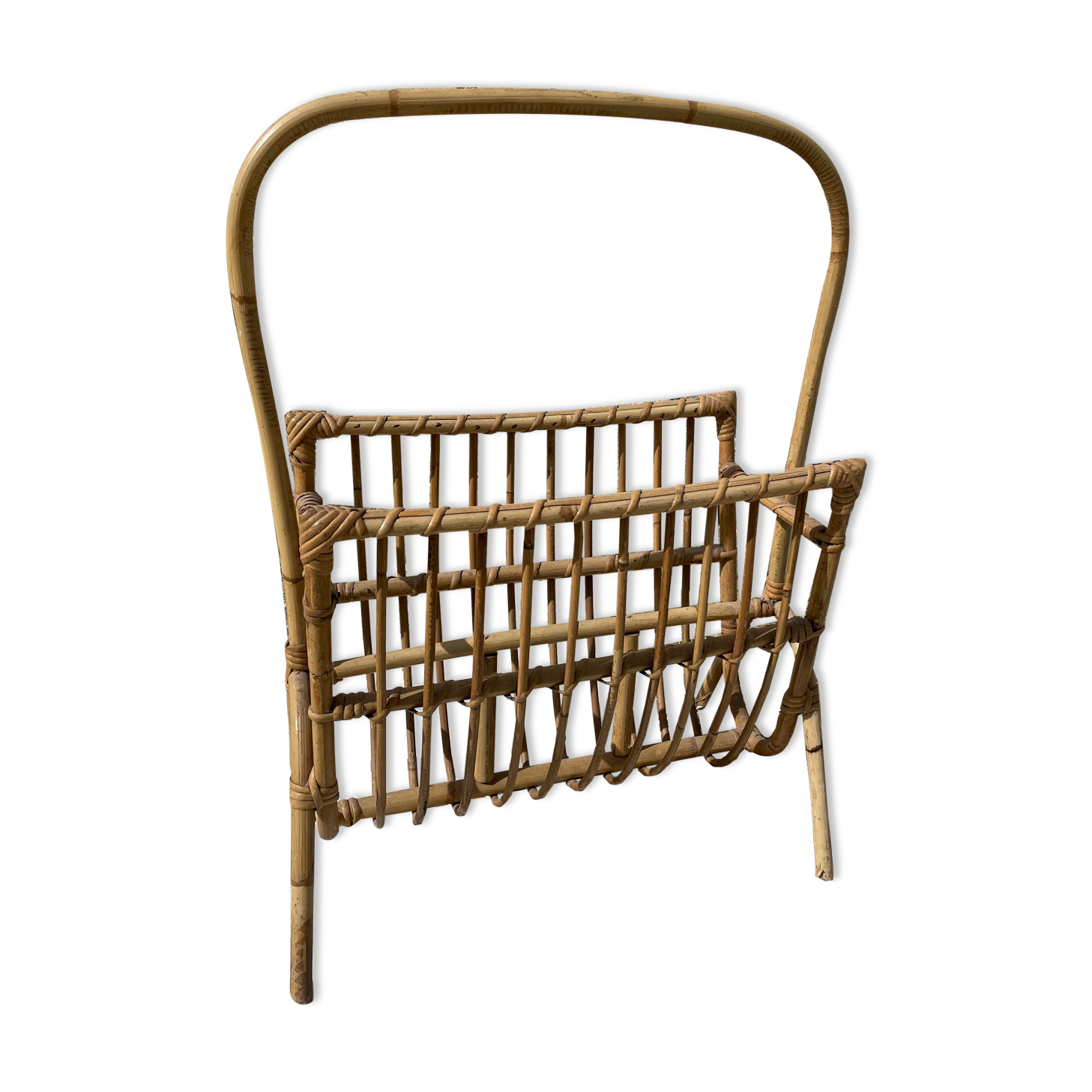 rattan magazine door Year 60