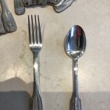 Lot de 24 couverts métal argenté