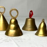 Collection de cloches en laiton 4 pièces