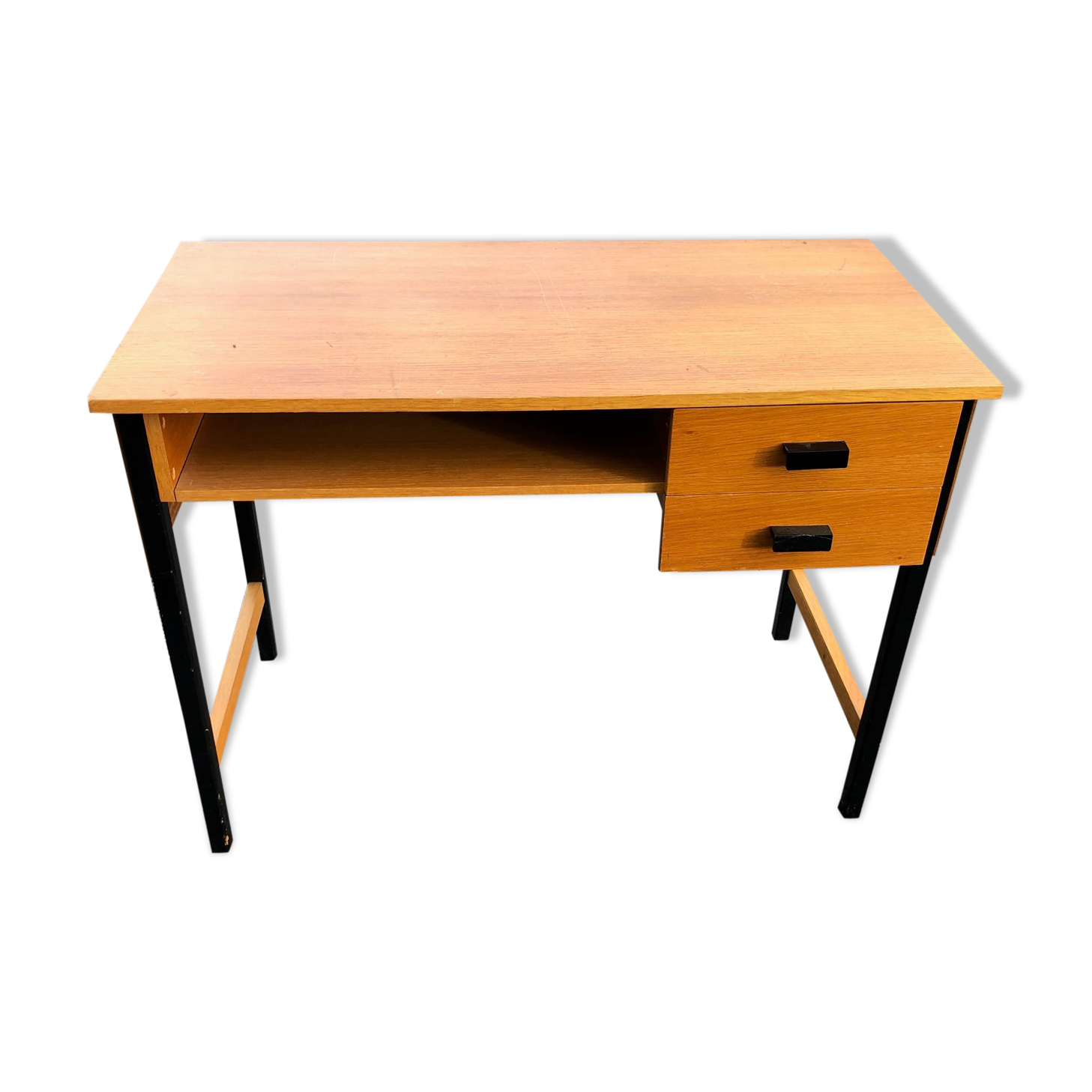 Oak desk from the 1950s