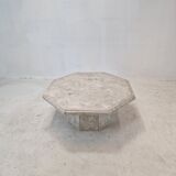 Table basse en pierre années 1980
