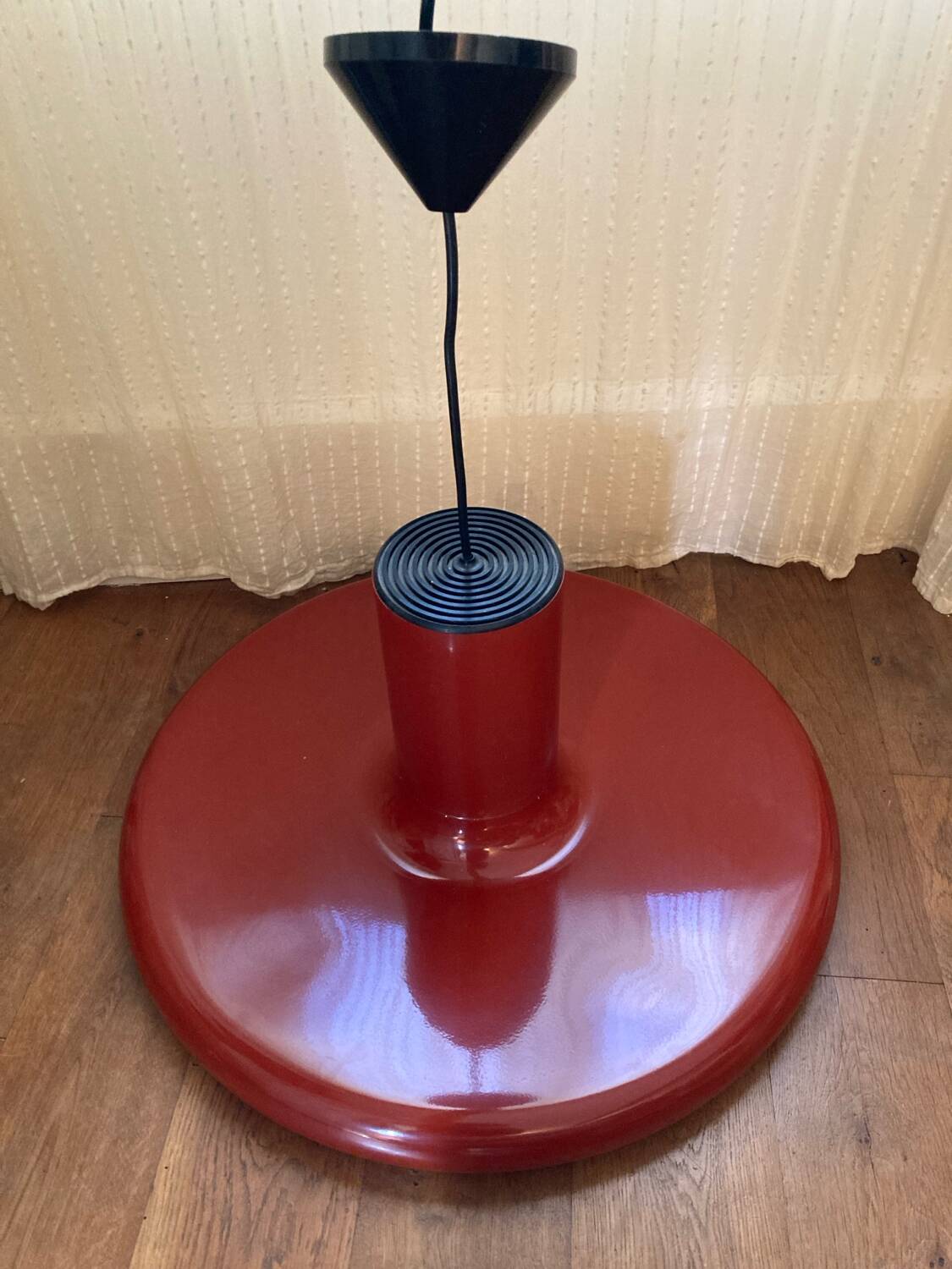 Large Pendolita design pendant light by Lita red