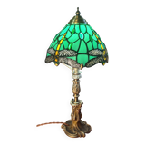 Lampe Art Nouveau en bronze, style Rocaille