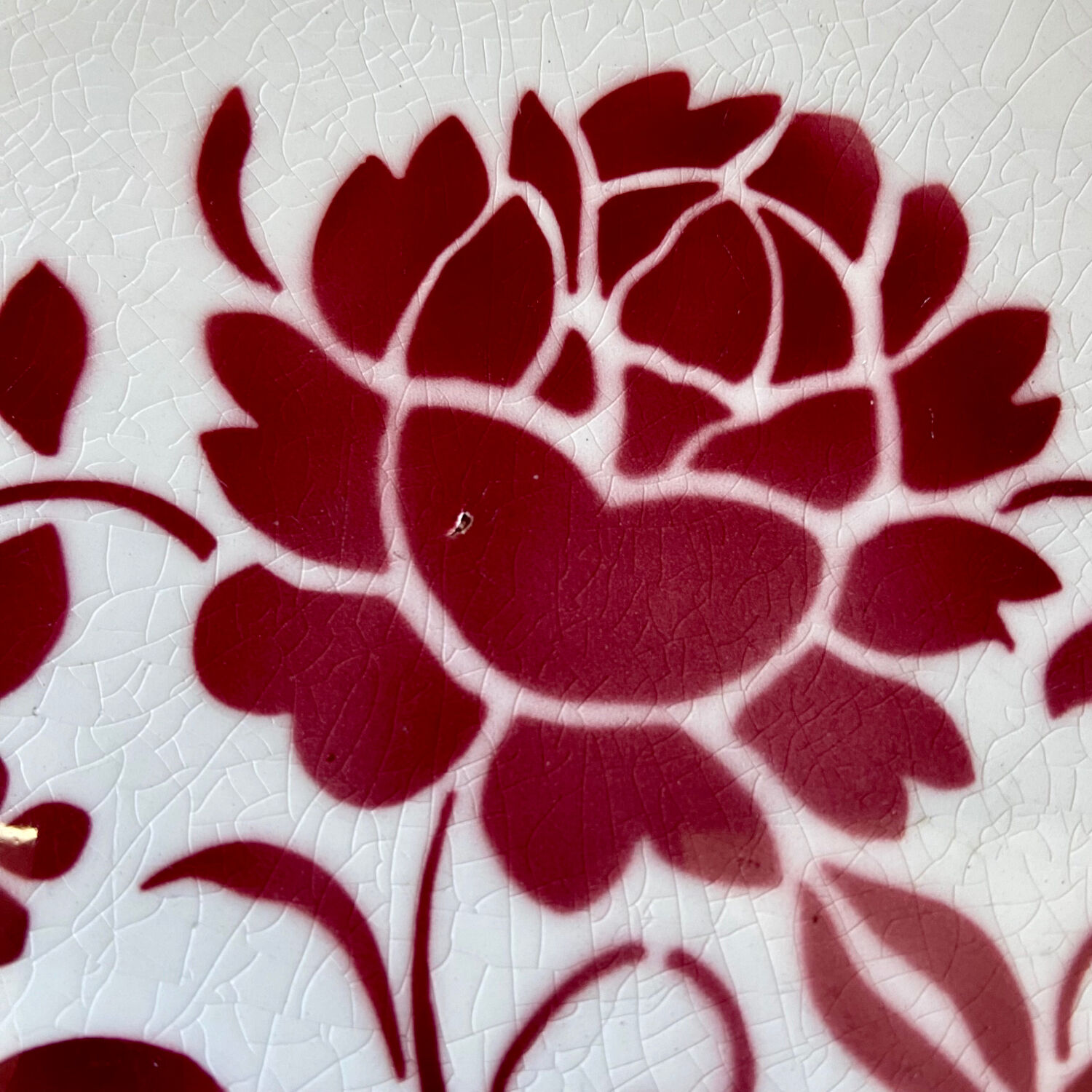 Hollow dish St Amand France