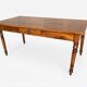 Grande table de ferme alsacienne 160 cm merisier