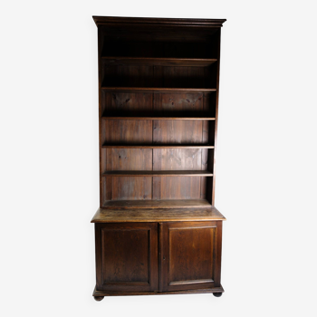 Bookcase Made In Oak, Danish Design From 1890s