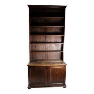 Bookcase Made In Oak, Danish Design From 1890s