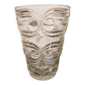 Vintage glass vase by Fidenza Vetraria, 1970s