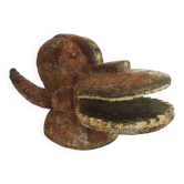 Mambila Suaga bor zoomorphic mask. Cameroon. African tribal art. First art