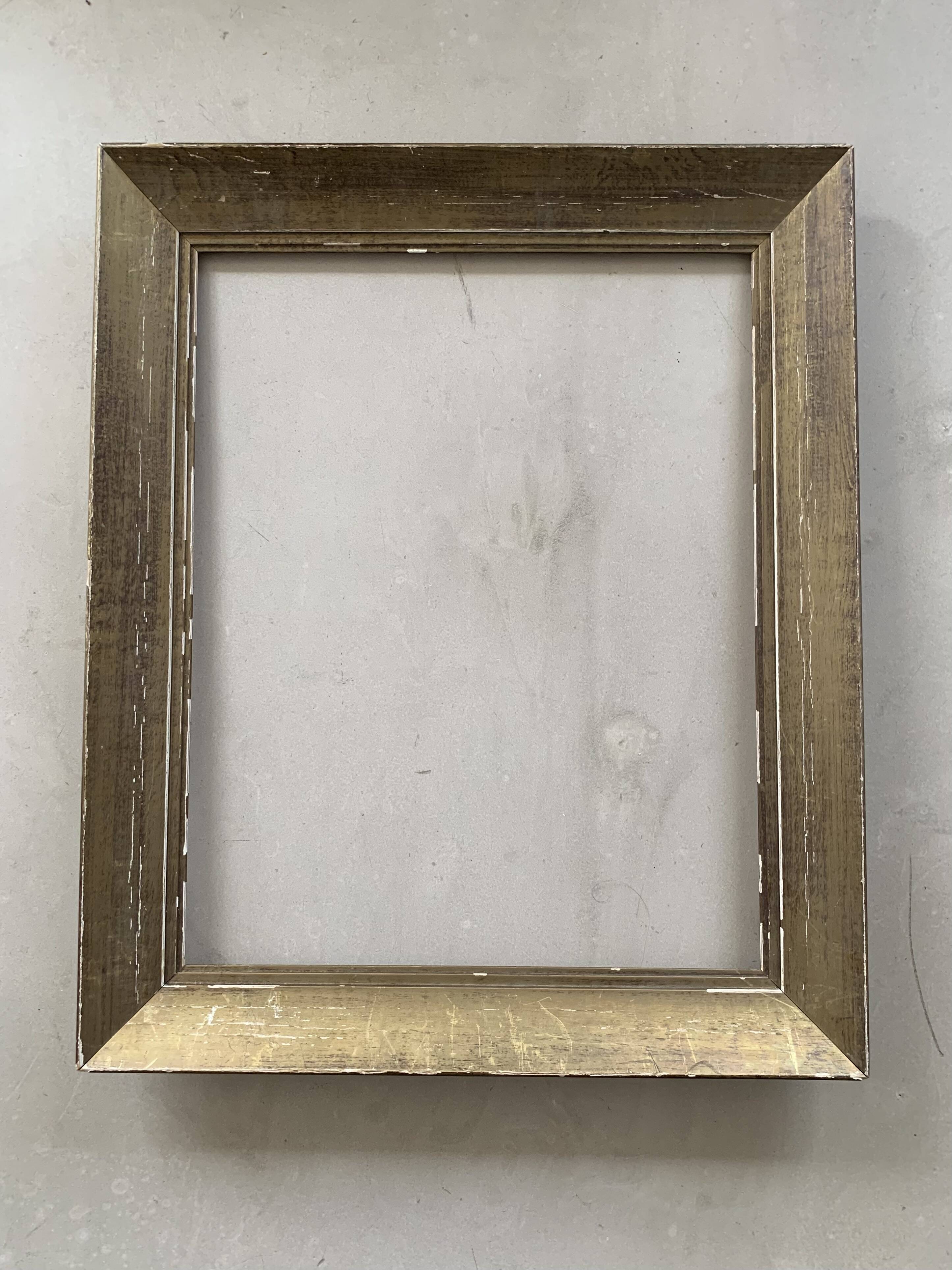 Old gilded frame