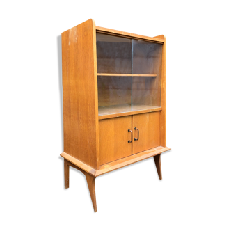 Vitrine pieds compas 1960.