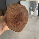 Wooden bird sculpture