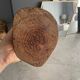 Wooden bird sculpture