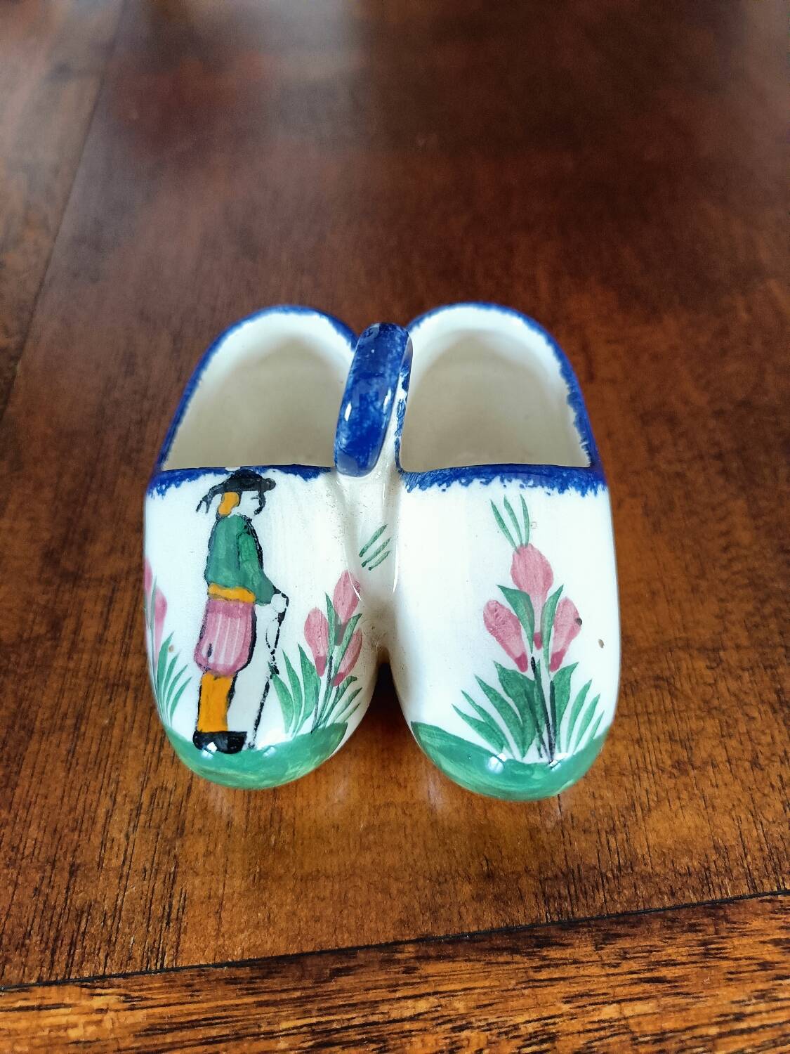 Salt and pepper shakers. Breton clogs
