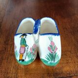Salt and pepper shakers. Breton clogs