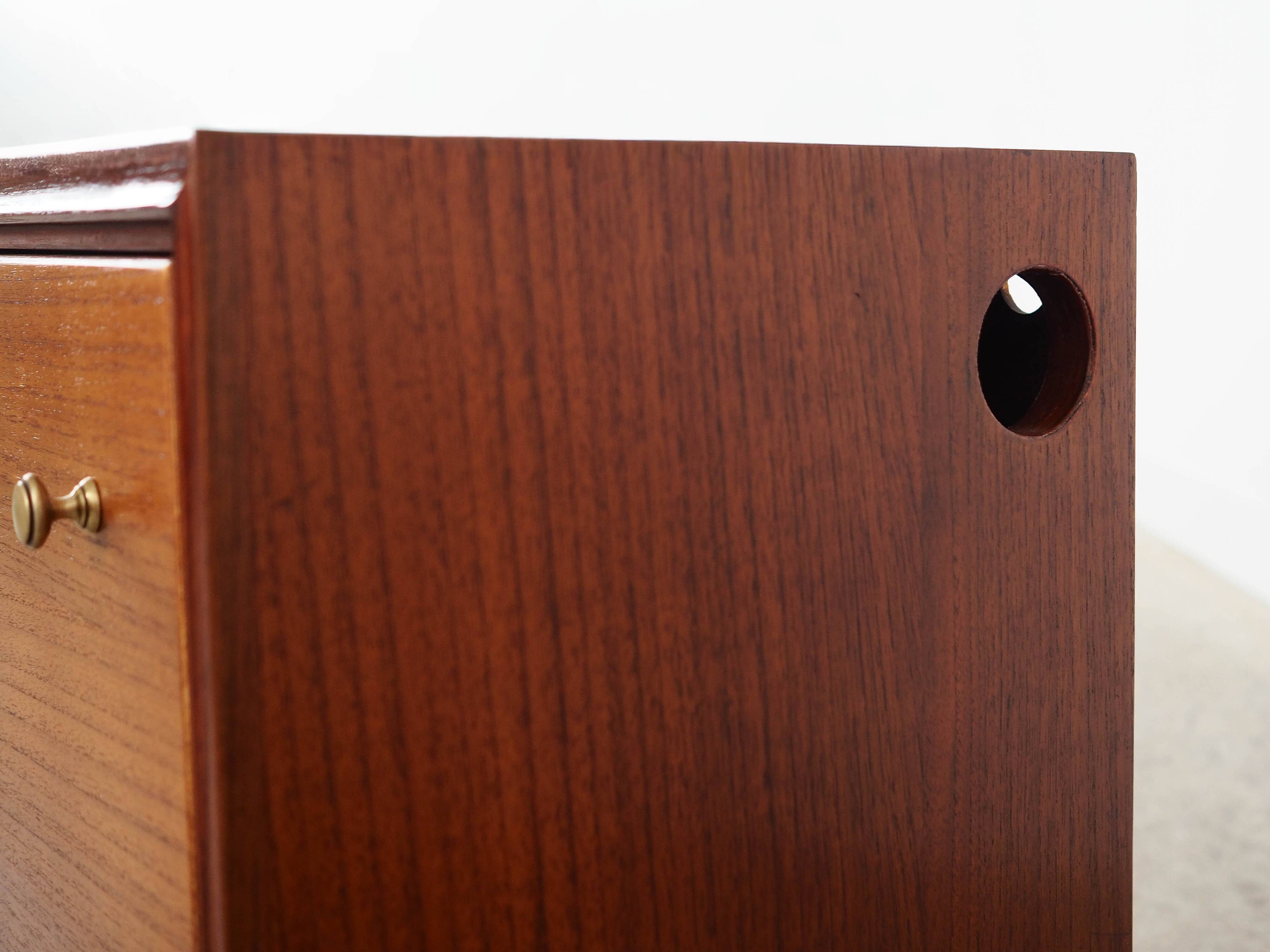 Teak sideboard, German design, 1970s, made in Germany