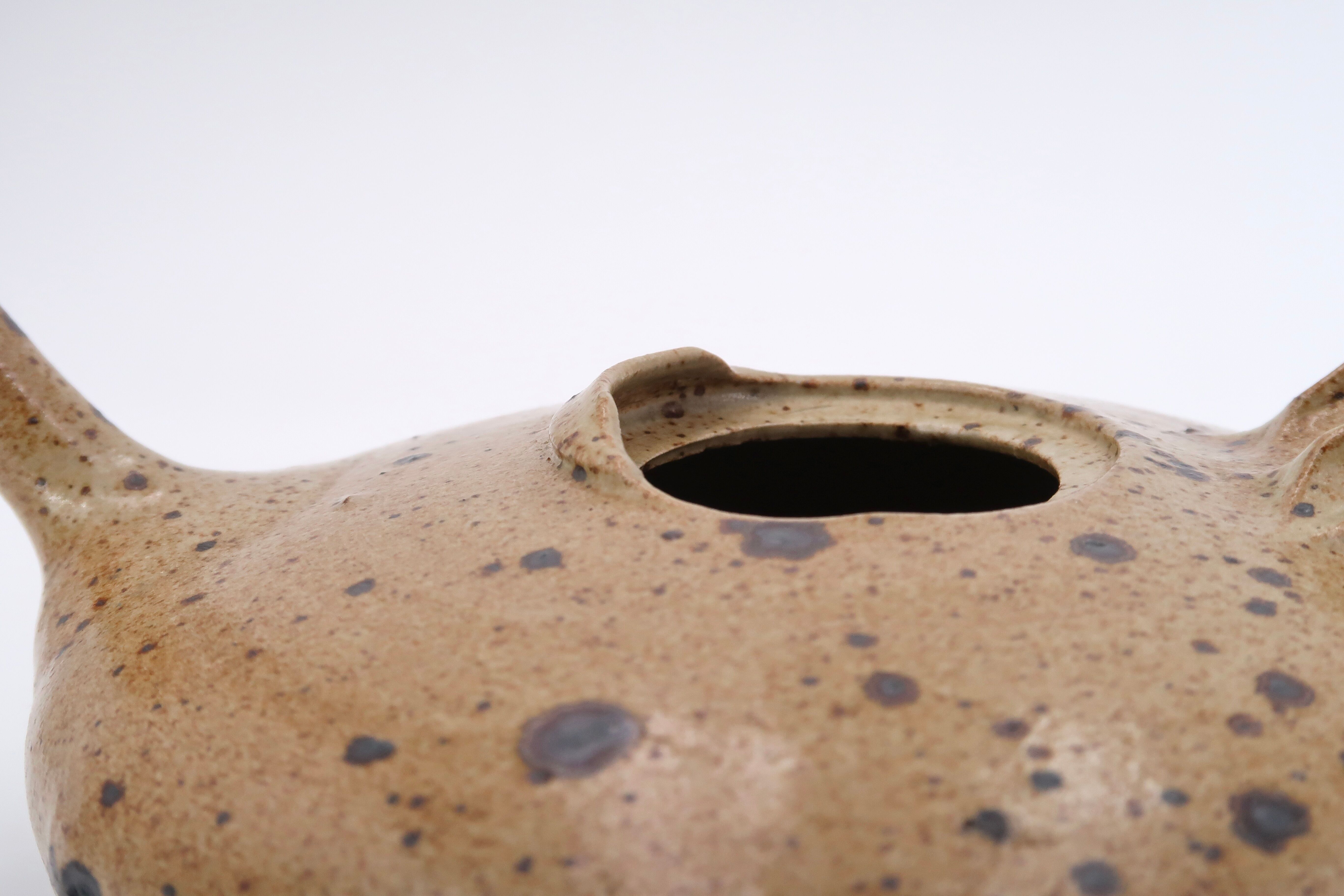 Théière en grès, années 60