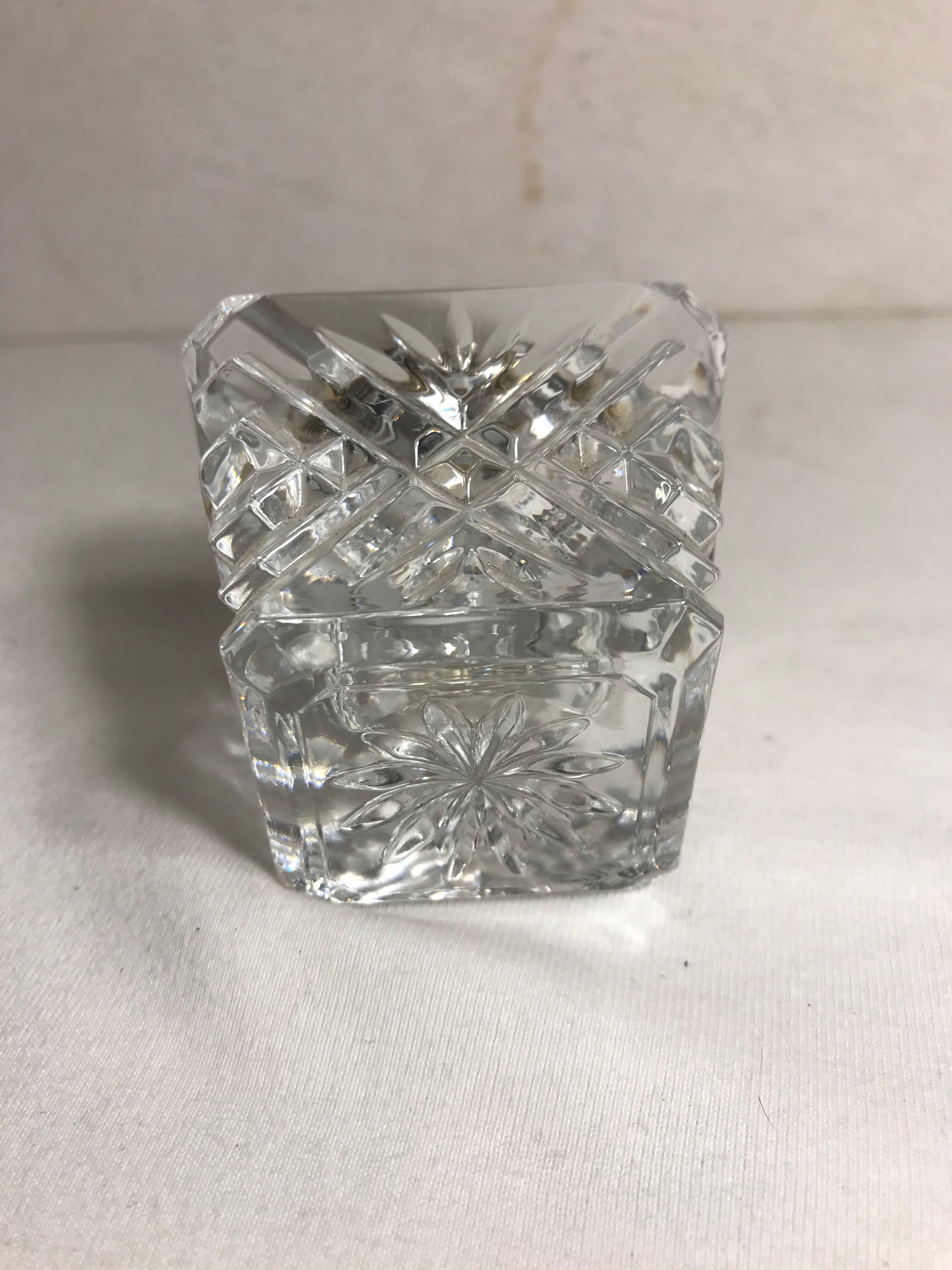 Old clock in Crystal made in France