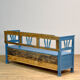 Banc en pin antique, années 1920