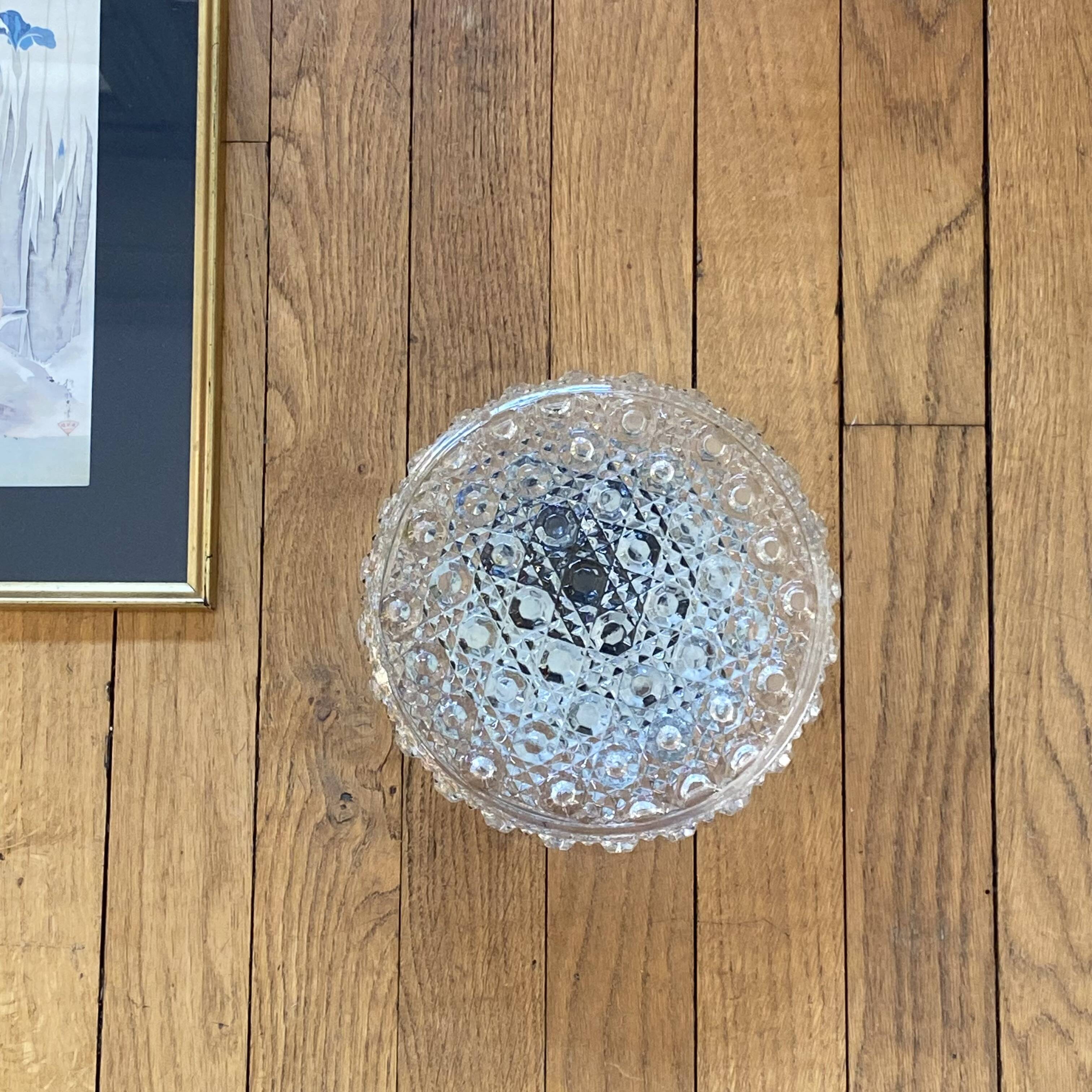 Antique wall sconce or glass porthole ceiling light