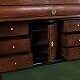 Secretary – Polished oak – Green felt cloth & brass handles – 4 drawers – 1820s