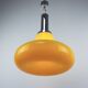 Yellow Vintage Yugoslavian EMI Poljčane Pendant Lamp