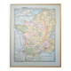 Printed in 1900, France in 1453. Original Authentic Vintage.