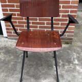 Friso Kramer 'Result' chair with armrests for Ahrend de Cirkel, 1960s