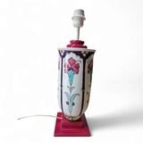 Bitossi/ ceramic table lamp 1980s / vase lamp / marked