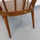 Vintage Baumann wooden armchair, Fan model, from the 60s