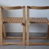 Pair of folding chair 60s