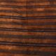 Vintage Moroccan Wool Rug, Minimalist Striped Berber Rug, 146x220