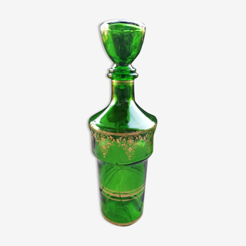 Carafe verre vert