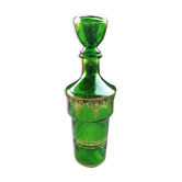 Carafe verre vert