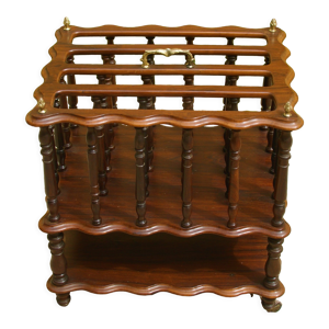 Porte-revues ou partitions en Palissandre,