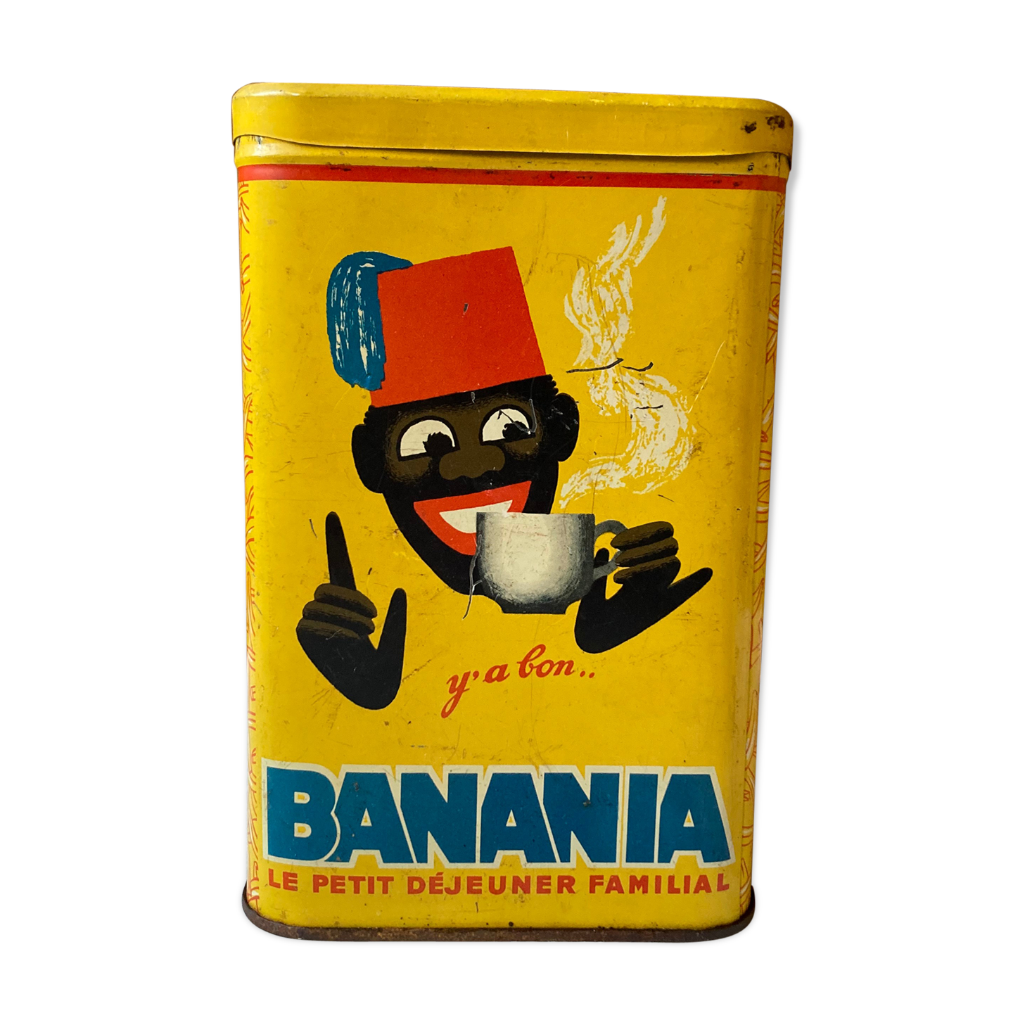 Vintage Banania "pasta" box