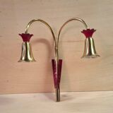Coppia di applique anni 50