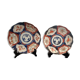 Pair of porcelain plates Imari