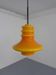 Orange Glass Ceiling Light from Doria, Germany, 1960s