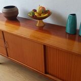 Modernist long sideboard of the 1970s