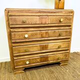 Commode en chêne massif