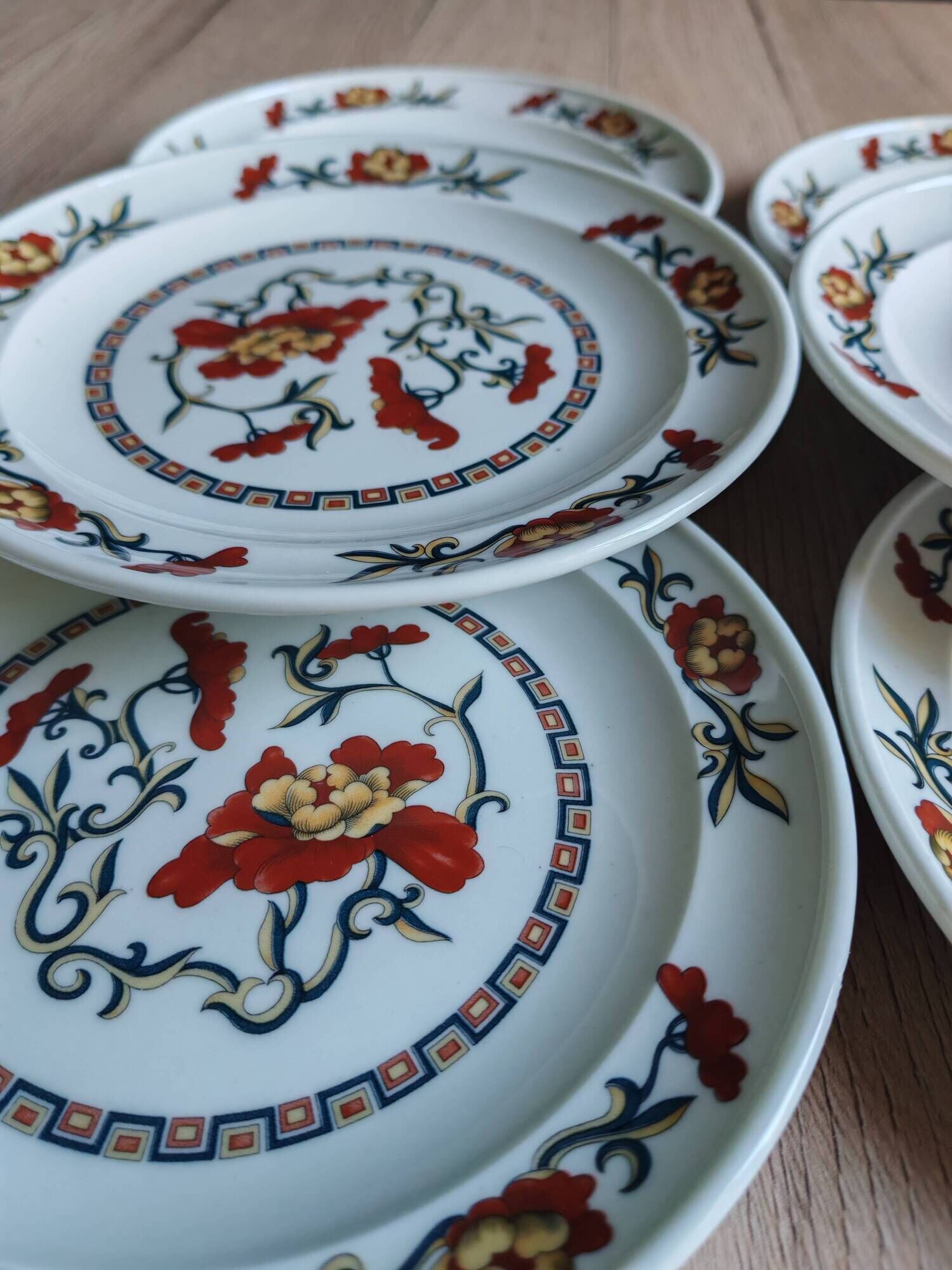 Set of 6 Syracuse Dessert Plates France Vintage | French Tableware