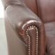 Charming sheepskin armchair with beautiful colours and nice details