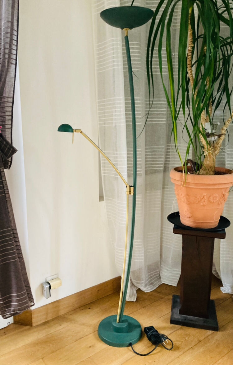 Floor lamp goupil creation made in france making halogen and e-reader (available)