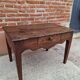 rustic Louis XV coffee table solid walnut 18th century