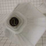 Art Deco porcelain & opaline sconce