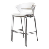 Kicca Stool High Stool from Kastel in White plastic