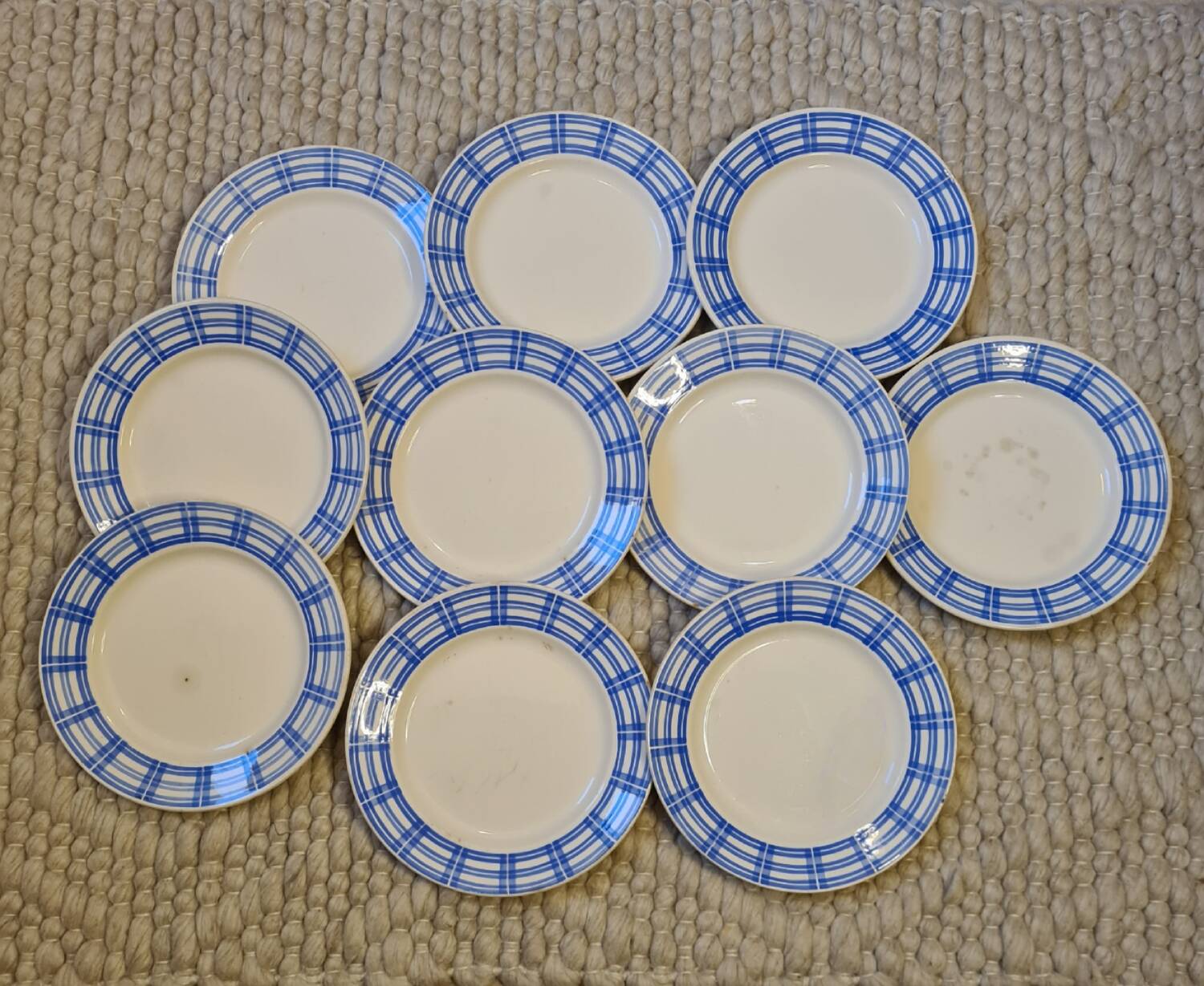 Old Badonvillers dessert plates