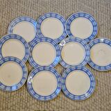 Old Badonvillers dessert plates