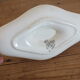 Old sauce boat Longwy Violetta